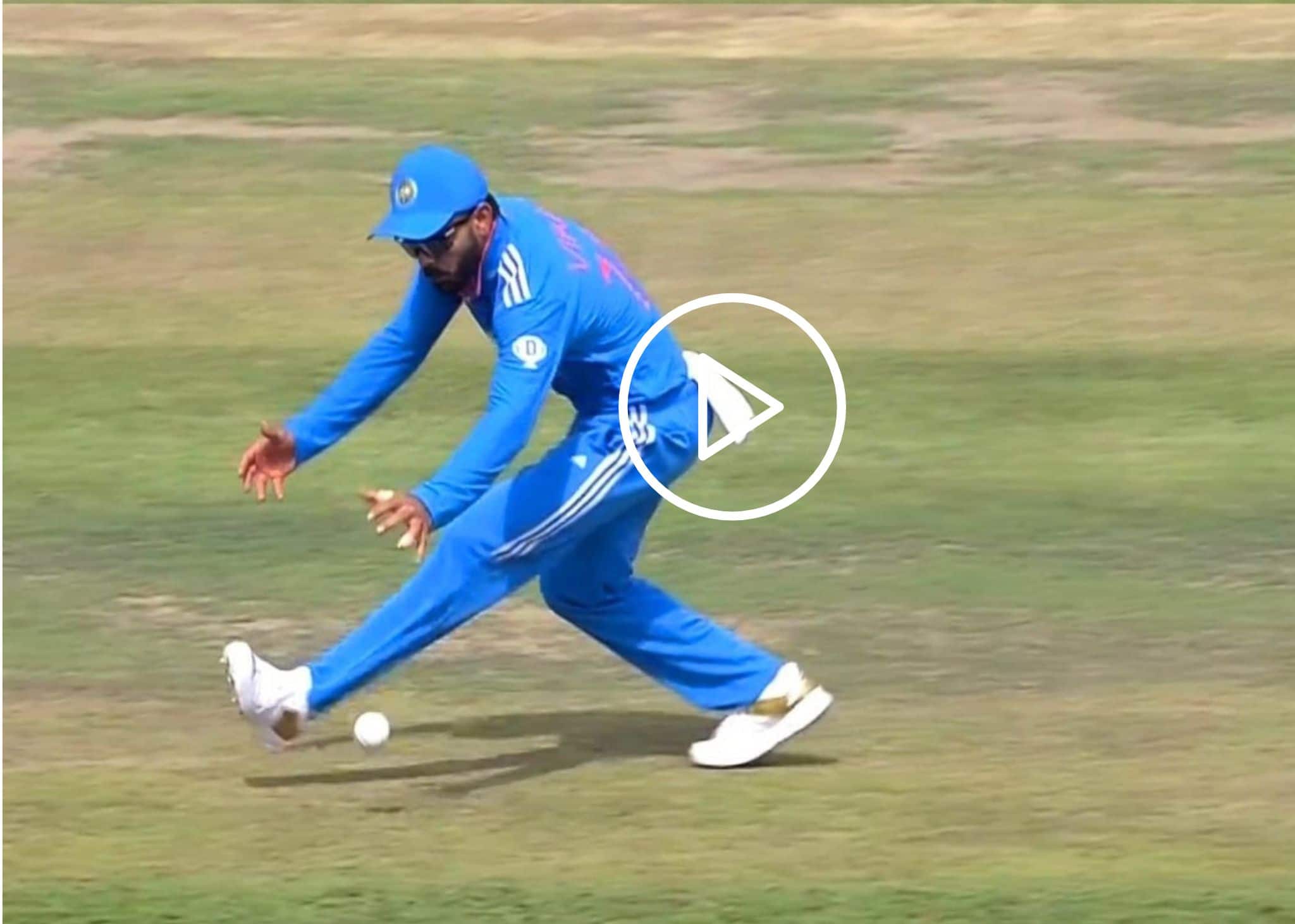 [Watch] Virat Kohli Embarrassed After Dropping Simple Catch for India vs Nepal